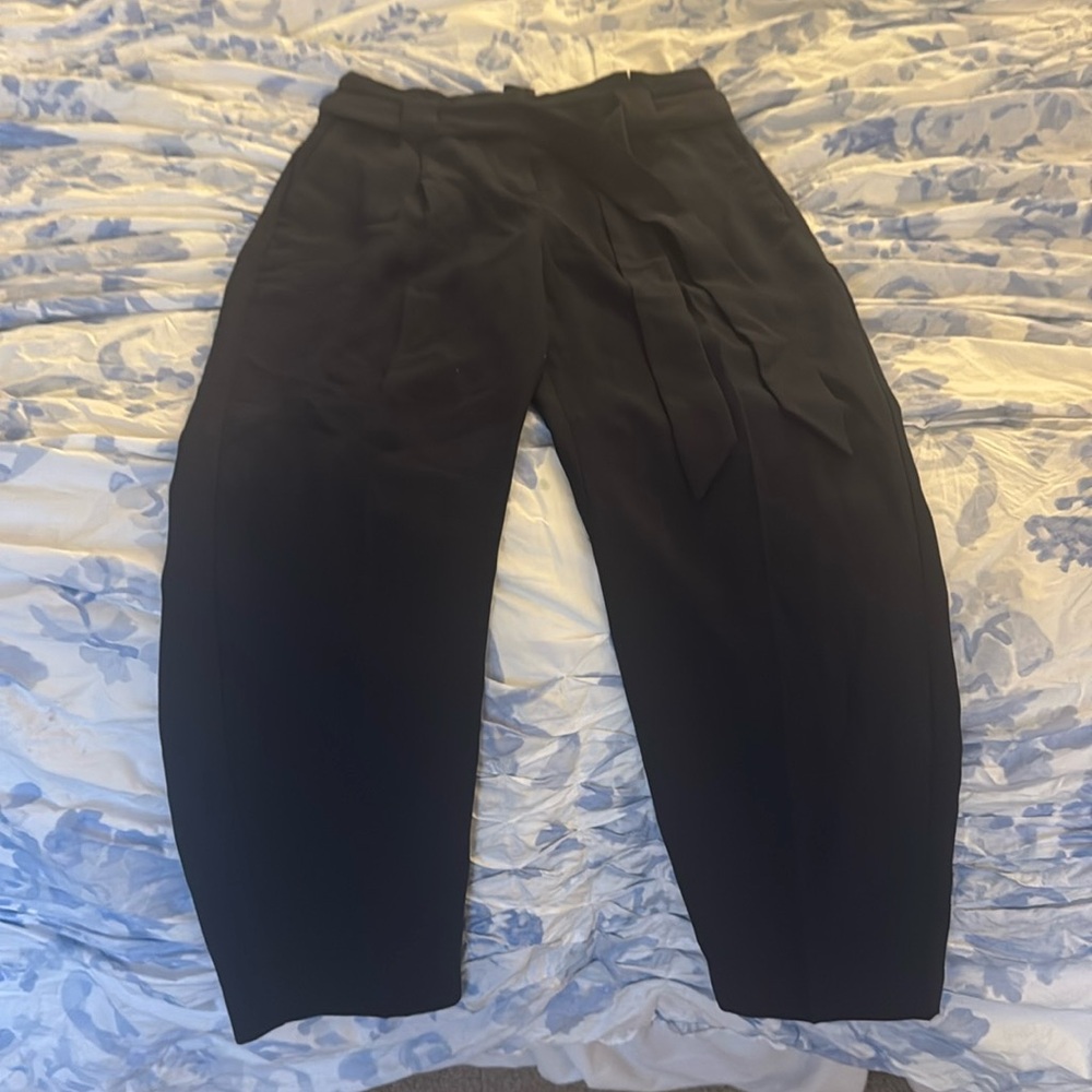 Express tie waist pant